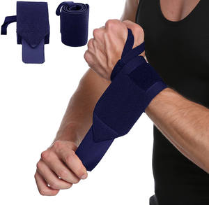 Muñequera transpirable para levantamiento de pesas y levantamiento de pesas Fácil ajuste de la mano Muñequeras deportivas - Product Image 1