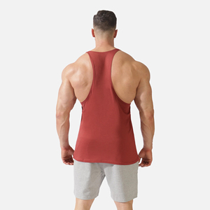 Débardeur d'été pour homme de haute qualité avec logo personnalisé, respirant, séchage rapide, 100% coton, fitness, sans manches, service OEM, nouveau design - Product Image 6