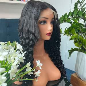 วิกผมแท้แบบ Full HD Skin Weft แบบเส้นเดียว ลอนลึก เนื้อไหมนุ่ม ผลิตจากผมเวียดนาม จัดเรียงเกล็ดผม สำหรับผู้หญิงผิวสี - Product Image 1