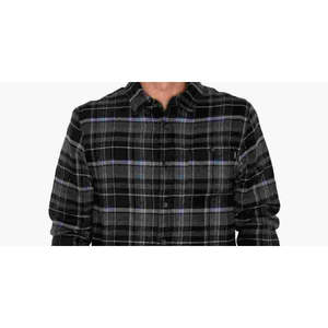 Camicia Casual in Flanella Foderata Redmond da Uomo O'Neill, Nera con Colletto Alto e Cappuccio, Taglie dalla M alla 6XL - Product Image 2