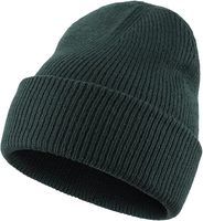 Home Prefer Bonnet d'hiver unisexe en tricot épais avec revers, broderie 3D, réglable et chaud pour la chasse, la pêche et le jardinage
