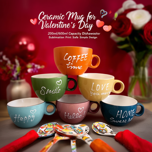 Ceramic mug HOLIDAY Assorted Art 43 - Product Image 3