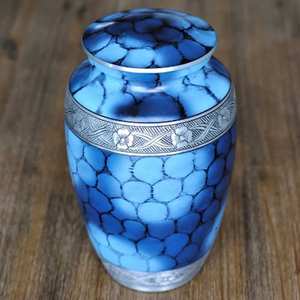 Collar de la urna de los hombres Fabricante Exportador India Aluminio Cremación Diseño de joyería funeraria - Product Image 6