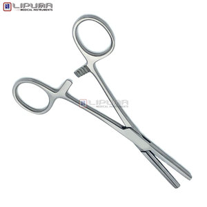 Ferguson Angiotribe Mandíbulas dentadas quirúrgicas manuales Fórceps rectos de 18cm con instrumentos médicos vasculares de clase de presión - Product Image 3