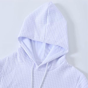 Directo de fábrica Sudaderas con capucha de peso pesado para hombres Cuello bordado Logotipo personalizado Sudaderas para jóvenes Ropa de invierno de moda Digital - Product Image 5