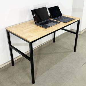 Escritorio Minimalista para Computadora 120x60x75 (cm) con Reposapiés, Requiere Ensamblaje, Modelo en Forma de U SPD68146 - Product Image 4