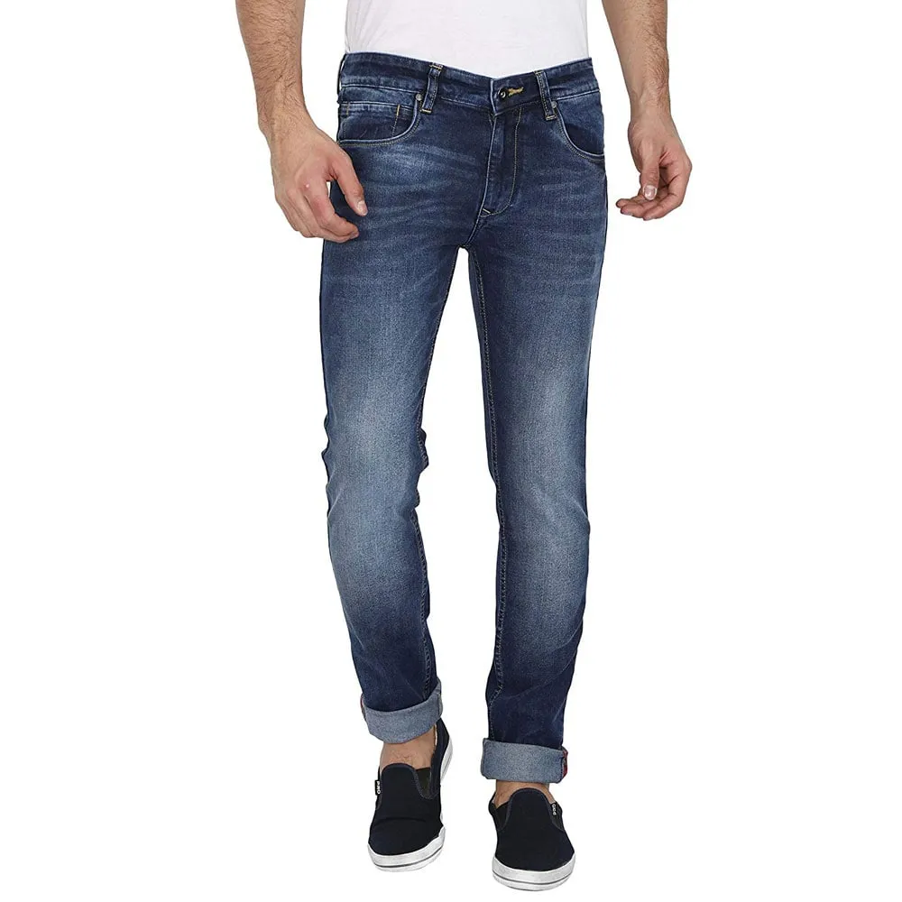 Yüksek kalite mavi greyFashionable 100% ihracat odaklı ham Denim kot küçük miktar toptan ucuz fiyat Denim pantolon Mens için