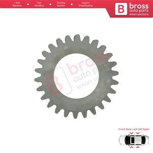 BWR5178 Window Regulator Motor Cog Roller <b>Small</b> Gear for 3 5 6 CX-7 CX-9 RX-8 G22C5858 - Product Image 2
