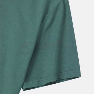 เสื้อยืดผ้าใส่สบายสำหรับผู้ชายเสื้อยืดสีพื้นลำลองแบบกำหนดเองสไตล์ปากีสถาน - Product Image 4