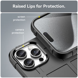 Botón de presión flexible Armadura resistente Funda protectora de TPU a prueba de golpes para Google Pixel para Apple iPhone para Samsung Galaxy - Product Image 2