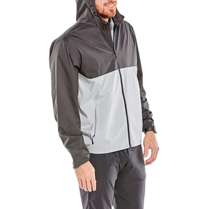 Chaquetas Cortavientos Ligeras Deportivas con Bloques de Color, Puños Elásticos y Cordón Ajustable Personalizado OEM para Hombre - Product Image 1