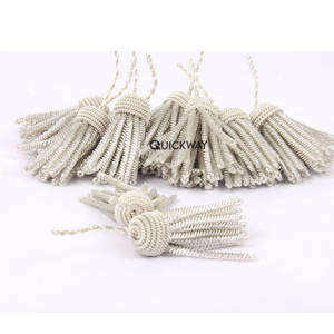 Suministro directo 2024 Borlas de lingotes de oro francés para prendas de vestir Borlas uniformes al por mayor para ropa - Product Image 5