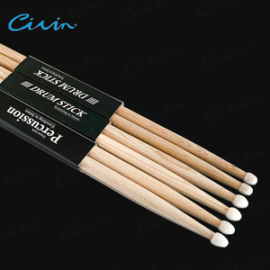 Tùy biến OEM Nylon tip cổ điển tự nhiên Dùi Trống hickory trống Gậy cho tay trống và người mới bắt đầu - Product Image 1