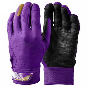 Professional Baseball Batting Glove For Men And Women Durable Palm Grip Breathable Fit <b>Adjustable</b> <b>Strap</b> Comfortable For Training - Product Image 4