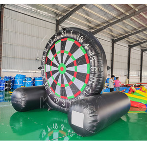 Gran Castillo Hinchable con Tablero de Dardos, Juego Comercial para Parques y Carnavales al Aire Libre, con Marco de Fibra de Vidrio para Deportes de Tiro al Blanco - Product Image 5