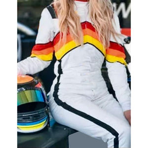 Combinaison de course de kart Combinaison de course entièrement personnalisable imprimée numériquement Ensembles de course de moto et automobile Vêtements de sport Cordura - Product Image 5