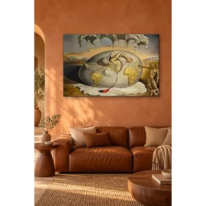 Impression sur toile « Fida Dali Geopolitical Child Watching the Birth of the New Man » - Product Image 3