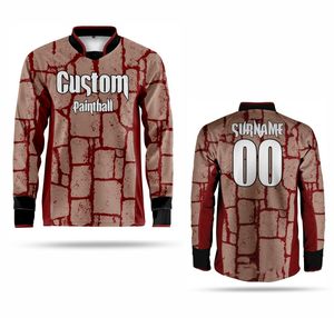 Maillots de paintball personnalisés directs d'usine impression par sublimation complète fabricant de vêtements de sport Pro Team léger et durable - Product Image 3