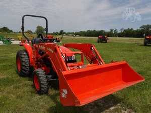 2023 Kubota L2501 Used Compact Tractor with Front Loader Red Color Outdoor Use Pump Bearing Motor 200KG - Product Image 3