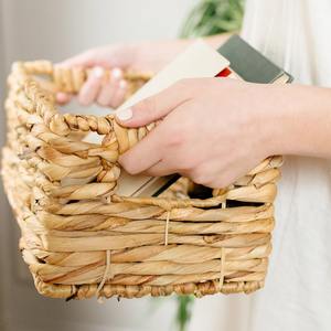 ถังเก็บหญ้าทะเลอเนกประสงค์เป็นมิตรกับสิ่งแวดล้อมชุด3ชิ้นพร้อมที่จับตกแต่งบ้านตะกร้าสาน - Product Image 6