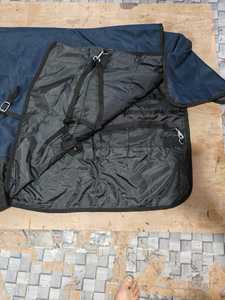 Haute qualité 1200D Rip-Stop 300GSM Polyfil hiver cheval tapis détachable cou personnalisable étanche fabricant direct - Product Image 3