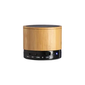Altoparlante Bluetooth in Bambù Personalizzato, Regali Promozionali e Aziendali - Product Image 1