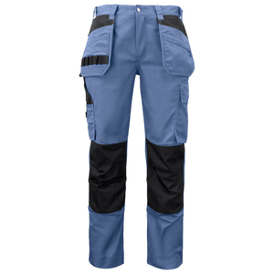 Pantalon de travail de sécurité pour hommes, résistant aux flammes, haute visibilité, respirant, en polyester, pour la construction - Product Image 2
