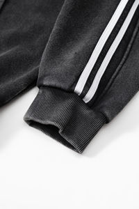 Pantheraint เสื้อฮู้ดผู้ชายผ้าฝ้ายผสมลายนูน, เสื้อแนวสตรีทไซส์ใหญ่เสื้อผ้าฝ้ายผสม100% ฤดูหนาว - Product Image 5