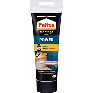PATTEX POWER Tubo de 250g de Adhesivo Líquido Blanco para Montaje - Product Image 1