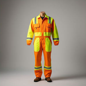 Fabrication sur mesure Nouvelle arrivée Combinaisons de sécurité Vêtements de travail Fonctionnels Vêtements de travail personnalisés Combinaisons de sécurité fonctionnelles à manches complètes - Product Image 2