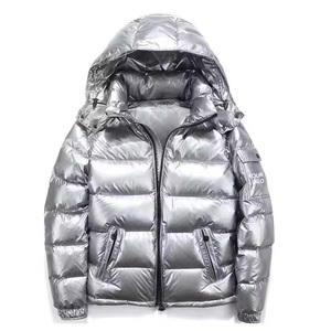 Áo khoác phao ngoài trời, áo khoác phao mùa đông, áo khoác thời trang nam, áo khoác parka mùa đông có mũ, áo khoác ấm thường ngày, áo khoác thời trang đường phố - Product Image 3