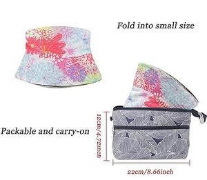 Chapeau rond ajustable en coton éponge, chapeau de pêcheur personnalisé, chapeaux tendance avec étiquette privée personnalisée - Product Image 5