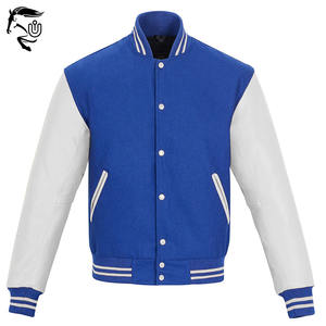 Veste universitaire grande taille OEM en couleurs unies | Veste utilitaire d'hiver en laine | Tailles et couleurs personnalisées disponibles - Product Image 1