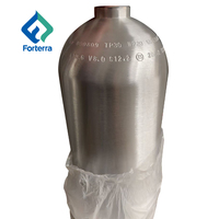 Bouteille de gaz de plongée en aluminium de bonne qualité 8L 12L Réservoir de plongée avec CE ISO7866 Cert DIN Valve Cylindre de plongée