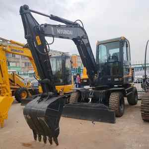 Excavatrice utilisée de Hyundai R60, prix bon marché de bonne condition de petite excavatrice R60-9 de R60-7 de R60-5 de Hyundai - Product Image 4