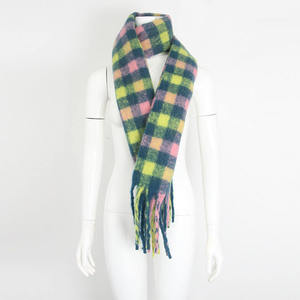 sportswear <b>scarves</b> customized design 100 percent <b>knitted</b> fans <b>scarf</b> double sided football scarfs oem services durable - Product Image 2