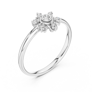 Anillo de dedo personalizado de 18K con piedra del mes de nacimiento - Product Image 4