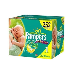 Couches pour nouveau-nés Pampers Premium Care authentiques, taille 0, avec feuille arrière douce au toucher pour un soin délicat, vente en gros - Product Image 1
