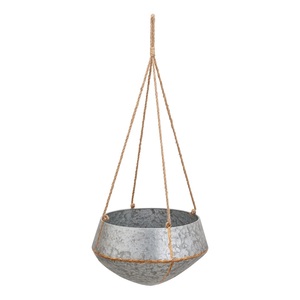 Wholesale Galvanized Garden Half Round Planter <b>Box</b> Silver Color with with Used with Outdoor Indoor Garden Decoration - Product Image 3