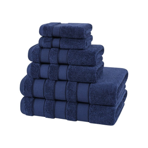 Serviette de bain en coton 100% premium sans torsion, motif brodé bohème, 650 GSM, anti-peluches, 30x60 pouces, séchage rapide, OEM ODM, fabriqué en Inde - Product Image 6