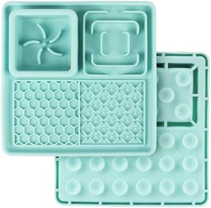 Tapis de léchage en silicone pour chien et chat Vente en gros sans BPA coussin d'alimentation antidérapant lavable au lave-vaisselle accessoire apaisant pour animaux de compagnie - Product Image 1