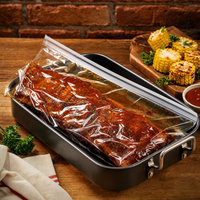 Sac de cuisson en nylon personnalisé Goodluck avec lien torsadé pour la cuisson de la dinde et du poulet (alimentaire)