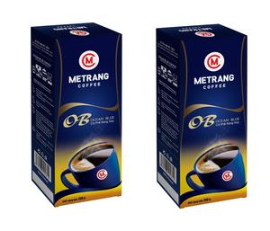 Café moulu torréfié moyen bleu océan Savoureux Durée de conservation de 36 mois Mélange de goût sucré Boîte à boissons caféinées Arabica Robusta - Product Image 5