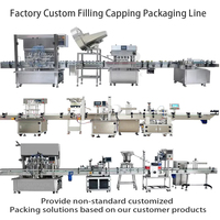 Machine de remplissage automatique à 4 têtes, usine de Shanghai, équipement de remplissage de liquides et de pâtes pour bouteilles cosmétiques, sur mesure, avec certification CE