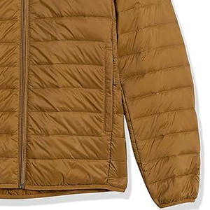 Blouson Bomber d'Hiver Léger en Polyester Personnalisé 2025 pour Hommes – Capuche en Toile de Haute Qualité, Logo Personnalisé OEM, Respirant et Coupe-Vent - Product Image 6