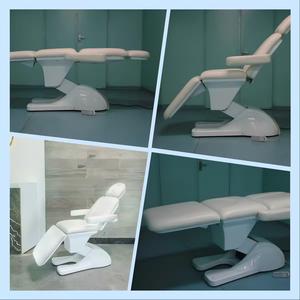 Lettino Elettrico Multifunzionale per Trattamenti Estetici, Tavolo da Massaggio Facciale, Poltrona Spa con 3 Motori per Cliniche e Saloni - Product Image 6
