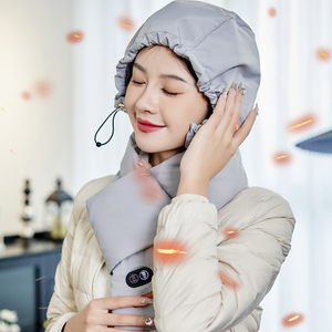 Wholesale Winter Warm Women Men Heated <b>Neck</b> Warmer <b>Neck</b> <b>Heating</b> <b>Pad</b> with Hidden <b>Heating</b> Hat - Product Image 2