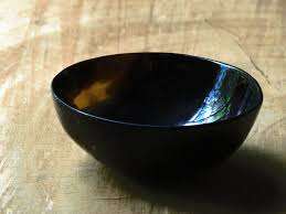 Qualité un bol à salade à une corne vaisselle corne faite à la main haute vente corne de buffle naturelle riz nouilles bol nouveau bol à mélanger en corne - Product Image 3