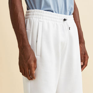 กางเกงคาร์โก้สำหรับผู้ชายกางเกงคาร์โก้กางเกงผ้า100% ผ้าฝ้ายสีเทาดีไซน์ตามสั่ง - Product Image 3