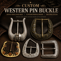 Boucles de ceinture personnalisées en alliage de zinc, boucle de ceinture en métal vintage sculptée, tête de ceinture décorative en cuir pour hommes